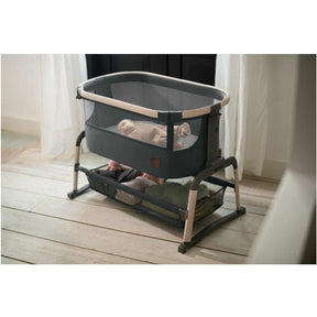 Berço Baby Side Dobrável e Portátil Brinkei – Praticidade em Cada Detalhe